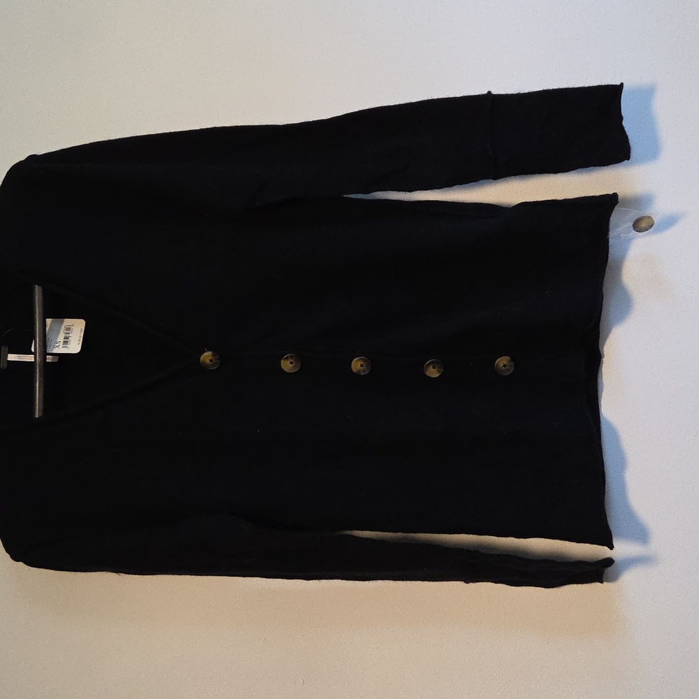 Chic Black Cardigan Free People